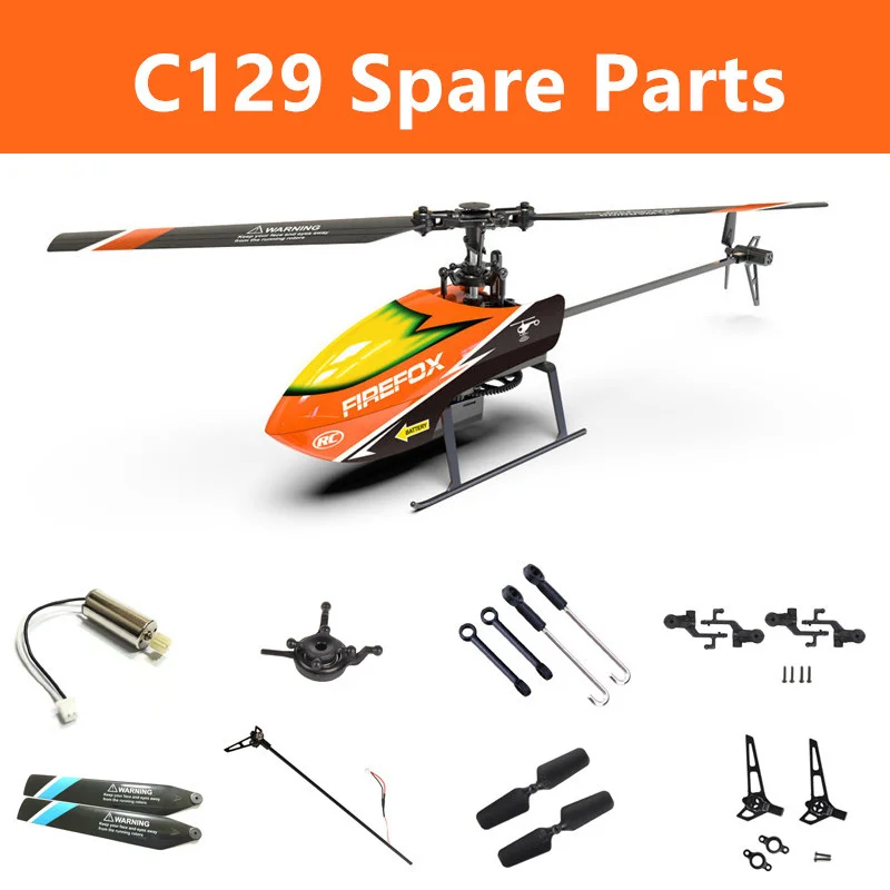 Rc Helicopter Coaxial - Lista de Peças de Reposição para