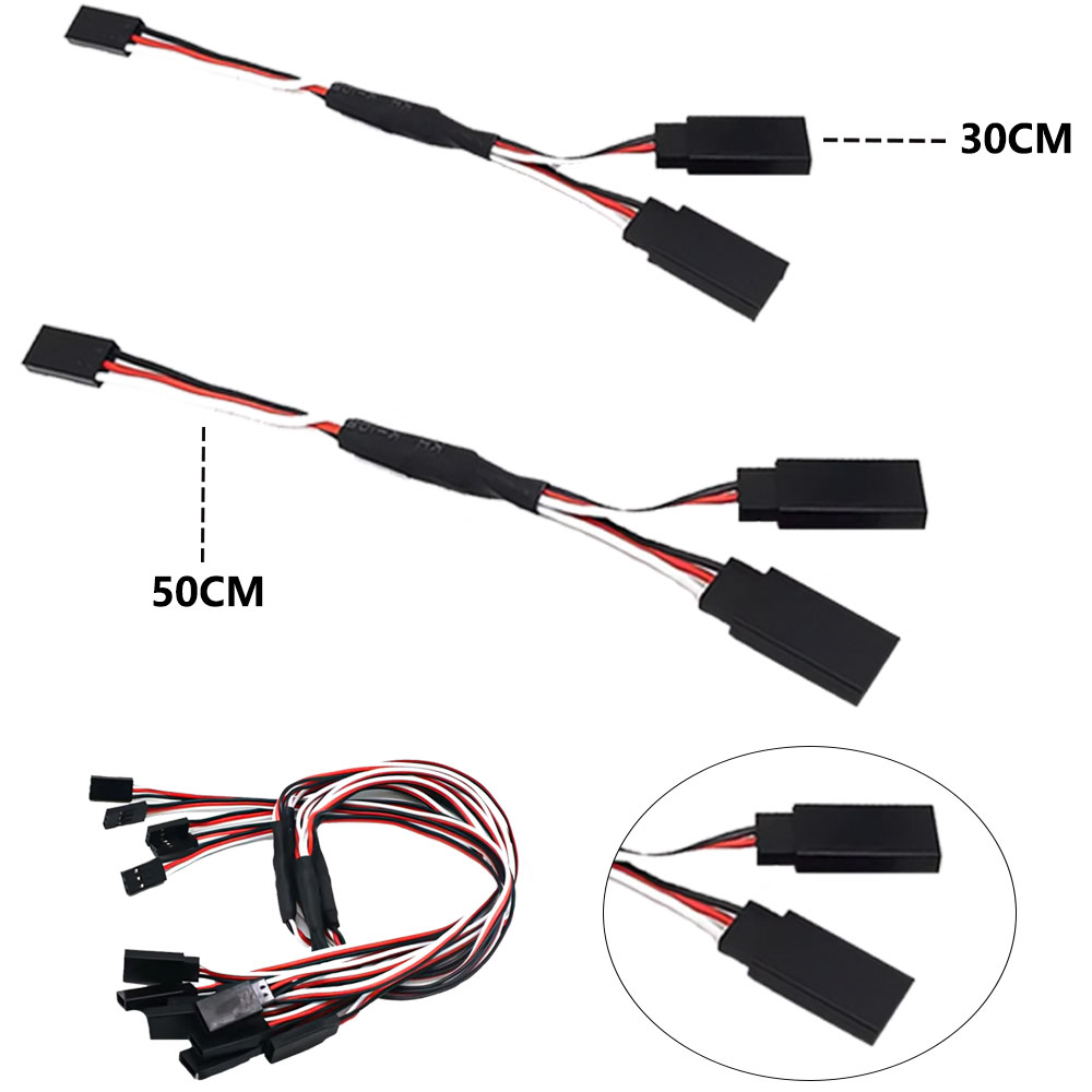 Rc Helicopter Battery - Cabo Extensor Servo Y RC 5/8/10pcs