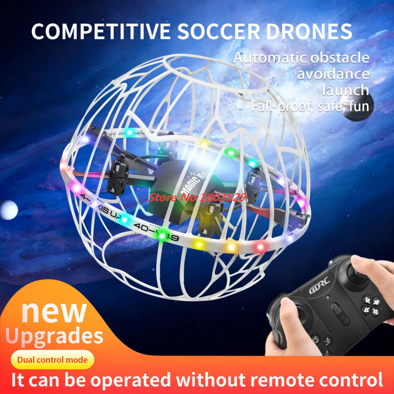 Rc Helicopter Gas - Dron RC com Proteção Total, Estilo