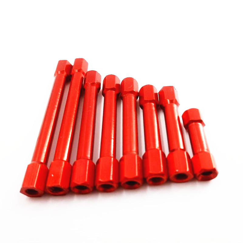 Rc Helicopter Coaxial - 10 peças M3x15-100mm d6 coluna de