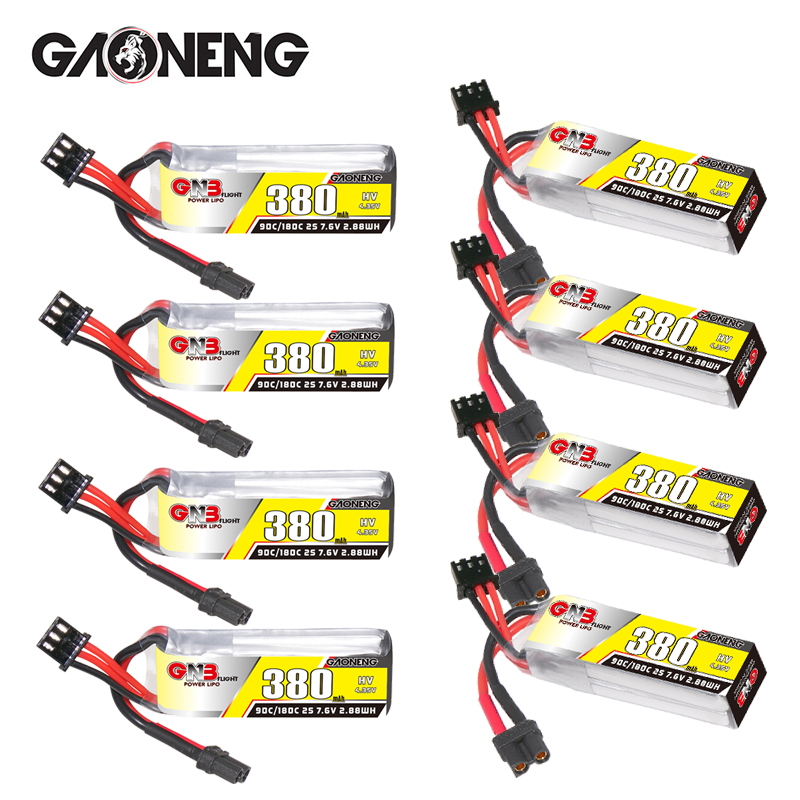 Rc Helicopter Coaxial - Bateria Lipo GNB 2S 7.6V 380mAh