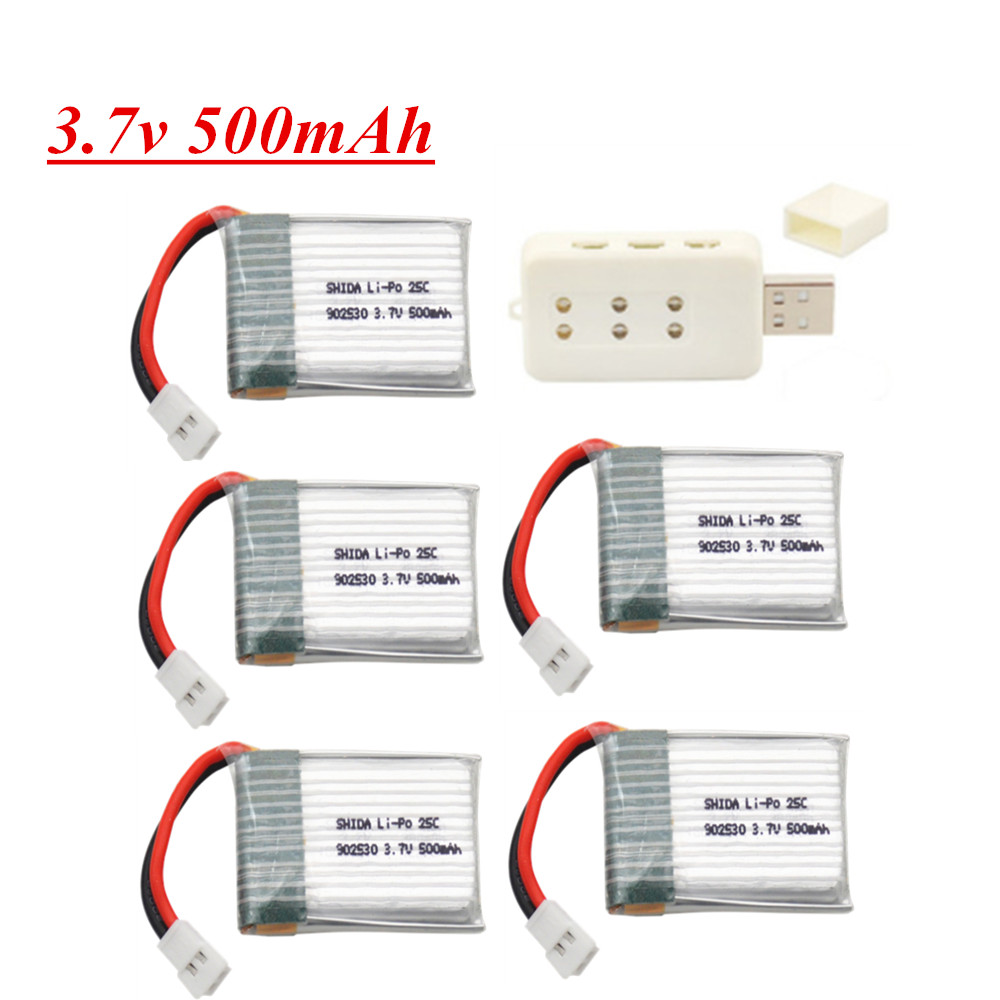 Rc Helicopter Coaxial - Bateria lipo 3.7v 500mah 25c com