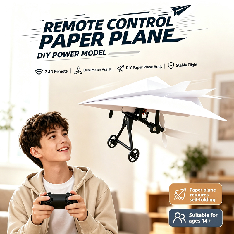 Kit de Avião de Papel RC DIY,  - Rc Helicopter Battery avaliação e preço