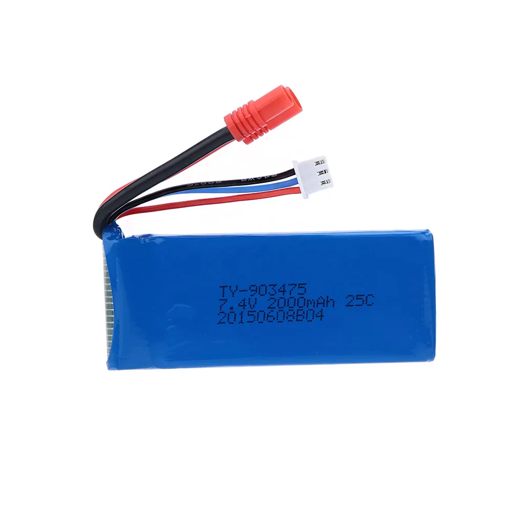 Bateria de 7,4 V 2000 mAh (con - Rc Helicopter Coaxial avaliação e preço