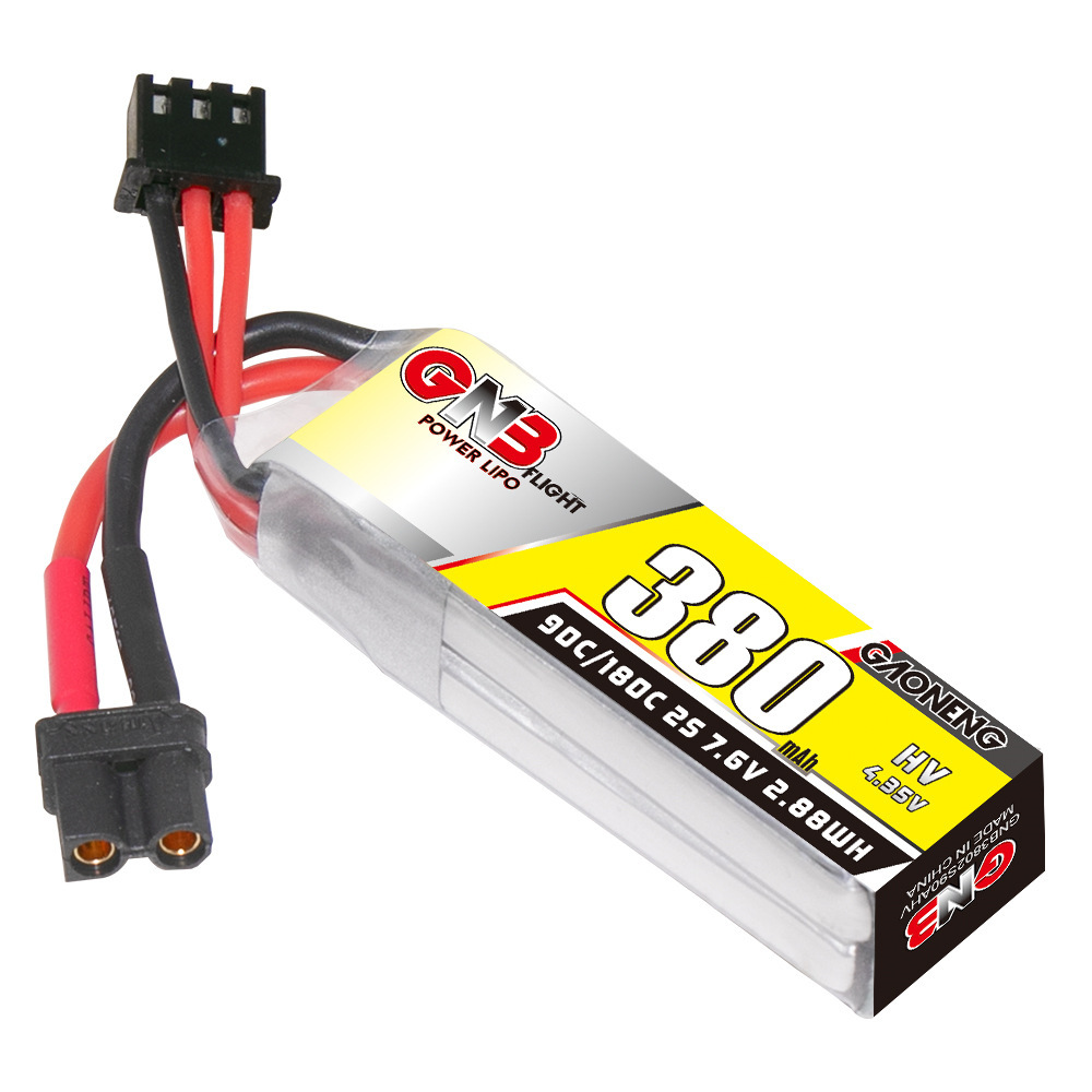 Bateria Lipo GNB 2S 7.6V 380mA - Rc Helicopter Coaxial avaliação e preço