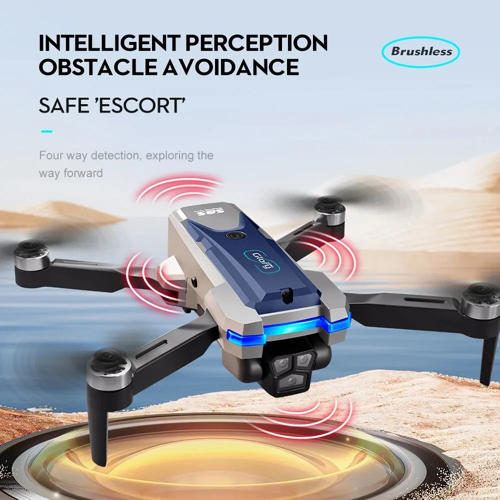 Dobrável RC S8S GPS Drone, 5G  - Rc Helicopter Case avaliação e preço