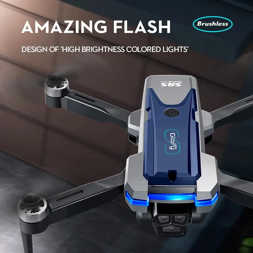 Dobrável RC S8S GPS Drone, 5G  - Rc Helicopter Case avaliação e preço